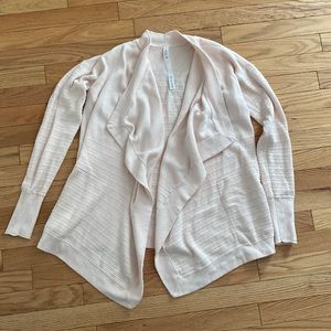 Lululemon Pink Cardigan